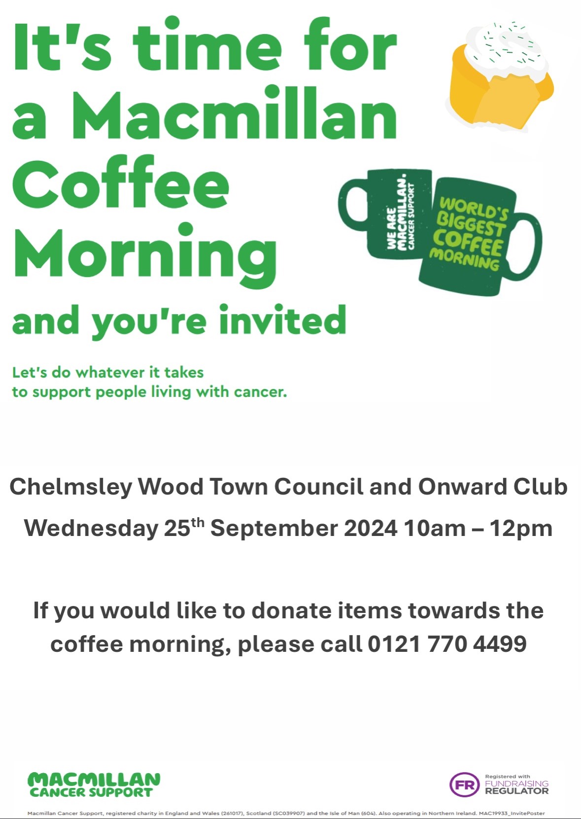Macmillan Coffee Morning