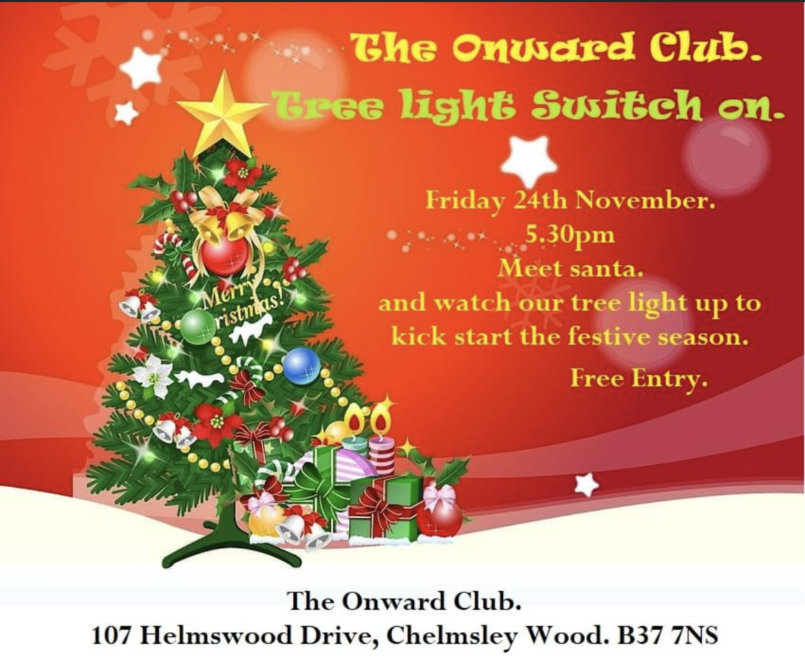 Christmas Tree Lights Switch On